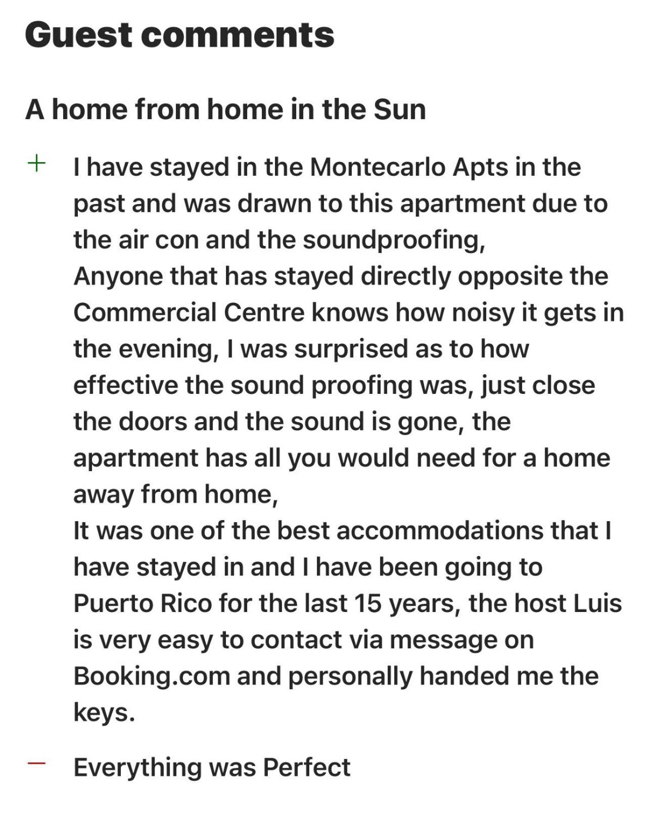 Montecarlo 35 And 45 First Row With Air Conditioning&wi-fi And Sound Insulation Appartement *